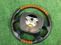 พวงมาลัย MOMO с подушкой SUBARU LANCASTER OEM 34311AE110, 98211AE000ML BH9 BHE BH5 BE5 BE9 1998 beige 8L5