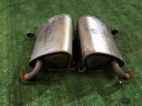Muffler canisters STI SUBARU LEGACY OEM 44300AG710, 44300AG700 BLE BL5 BL9 2004 EZ30
