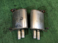 Muffler canisters STI SUBARU LEGACY OEM 44300AG710, 44300AG700 BLE BL5 BL9 2004 EZ30