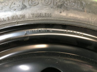 ล้ออะไหล่ T135/70D17 102M SUBARU LEGACY OEM 28121FE020, 28151FE001 BLE BPE BP5 BL5 2004
