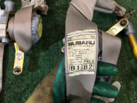 シートベルト SUBARU LEGACY OEM 64620AG020WA, 64620AG030WA, 64680AG002WA, 64660AG002WA, 64660AG002WA BLE BL5 BL9 2004 grey 45A