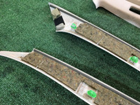 Pillar trim SUBARU LANCASTER OEM 94010AE020GF, 94010AE030GF, 94022AE000AD, 94022AE010AD BHE BH9 BH5 2000 Silver 9G9