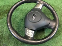 ステアリングホイール MOMO с подушкой SUBARU IMPREZA OEM 34312AG100JC, 98211AG110JC GE7 2008 silver C3S