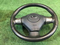 ステアリングホイール MOMO с подушкой SUBARU IMPREZA OEM 34312AG100JC, 98211AG110JC GE7 2008 silver C3S