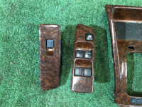 Marco embellecedor de la radio дерево комплект SUBARU FORESTER OEM 66065FC011, 66160FC011, 92061FC070, 83082FC101, 83081FC100 SF9 SF5 SF 2000 white 51E