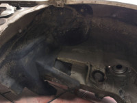 右后翼子板 дефект SUBARU LEGACY OEM 51410AE001 BE5 2000 Silver 792