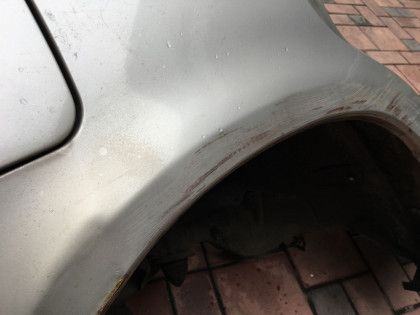 右后翼子板 дефект SUBARU LEGACY OEM 51410AE001 BE5 2000 Silver 792