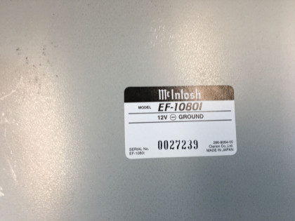 Усилитель McIntosh SUBARU LEGACY OEM 86221AE010 H6211AE801 BE5 2000 Silver 792