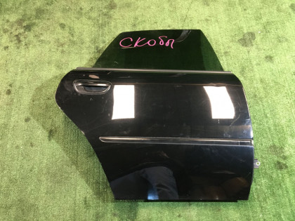 Дверь задняя правая SUBARU LEGACY OEM 60409AG0009P BL5 BL9 BLE 2003 black 32J