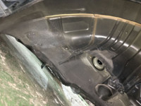 Крыло заднее левое SUBARU LEGACY OEM 51490AG0509P BL5 2003 black 32J