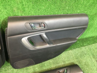 Door trim panels SUBARU LEGACY OEM 94219AG140JC, 94219AG140JC, 94239AG080JC, 94239AG090JC BLE BPE BP5 BL5 2003 black 32J