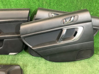 Door trim panels SUBARU LEGACY OEM 94219AG140JC, 94219AG140JC, 94239AG080JC, 94239AG090JC BLE BPE BP5 BL5 2003 black 32J