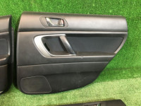 Door trim panels SUBARU LEGACY OEM 94219AG140JC, 94219AG140JC, 94239AG080JC, 94239AG090JC BLE BPE BP5 BL5 2003 black 32J