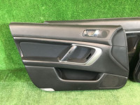 Door trim panels SUBARU LEGACY OEM 94219AG140JC, 94219AG140JC, 94239AG080JC, 94239AG090JC BLE BPE BP5 BL5 2003 black 32J