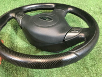 พวงมาลัย SUBARU LEGACY OEM 34311AG140JC, 98211AG020JC BLE BPE BP5 BL5 BL9 BP9 2003 black 32J