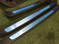 Frisos das embaladeiras SUBARU OUTBACK OEM 94060AG260, 94060AG270, 94061AG160, 94061AG170 BPE BP9 BP5 2007 silver 39D