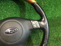 พวงมาลัย momo мультируль дерево SUBARU OUTBACK OEM 34311AG210JC BPE BP9 BP5 2005 gold 3M4