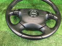พวงมาลัย MOMO с подушкой SUBARU LEGACY OEM 34311AE100, 98211AE110ML BH9 BHE BH5 BE5 BE9 2001 blue 14L