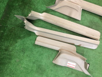 Накладки на пороги SUBARU LANCASTER OEM 94060AE000GE, 94060AE010GE, 94061AE000GE, 94061AE010GE BHE BH9 BH5 2002 Silver 1U2