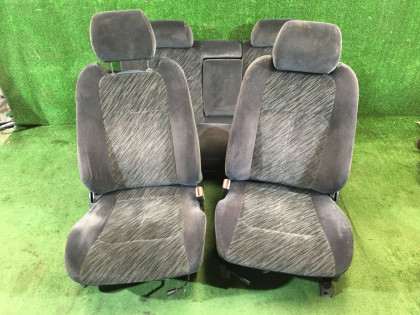 Seat set SUBARU LEGACY OEM 64100AC161MU, 64100AC172MU, 64404AC080MU, 64444AC081MU BG9 BG5 1996 cosmic blue mica 416