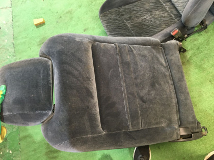 Seat set SUBARU LEGACY OEM 64100AC161MU, 64100AC172MU, 64404AC080MU, 64444AC081MU BG9 BG5 1996 cosmic blue mica 416