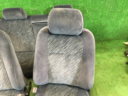 Seat set SUBARU LEGACY OEM 64100AC161MU, 64100AC172MU, 64404AC080MU, 64444AC081MU BG9 BG5 1996 cosmic blue mica 416