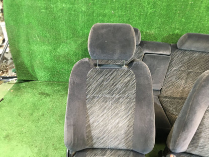 Seat set SUBARU LEGACY OEM 64100AC161MU, 64100AC172MU, 64404AC080MU, 64444AC081MU BG9 BG5 1996 cosmic blue mica 416