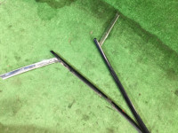 คิ้วกันสาดประตู SUBARU LANCASTER OEM 63531AE020, 63531AE030 BHE BH9 BH5 2002 Silver 1U2
