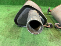 マフラータイコ и средняя часть SUBARU OUTBACK OEM 44200AG160 44300AG040 44300AG050 BP9 2004 EJ253 AT