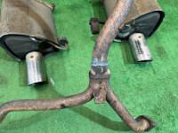 マフラータイコ и средняя часть SUBARU OUTBACK OEM 44200AG160 44300AG040 44300AG050 BP9 2004 EJ253 AT