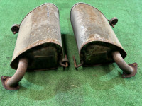 マフラータイコ и средняя часть SUBARU OUTBACK OEM 44200AG160 44300AG040 44300AG050 BP9 2004 EJ253 AT
