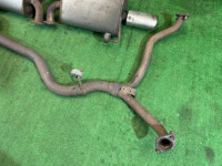 หม้อพักไอเสีย и средняя часть SUBARU OUTBACK OEM 44200AG050 44380AG010 44380AG000 BPE 2007 EZ30 AT