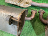 หม้อพักไอเสีย и средняя часть SUBARU OUTBACK OEM 44200AG050 44380AG010 44380AG000 BPE 2007 EZ30 AT