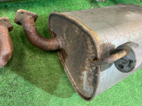 หม้อพักไอเสีย и средняя часть SUBARU OUTBACK OEM 44200AG050 44380AG010 44380AG000 BPE 2007 EZ30 AT