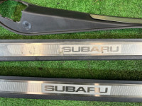 Накладки на пороги SUBARU OUTBACK OEM 94061AG090 94060AG080 94060AG070 BPE 2007 Grey 65Z