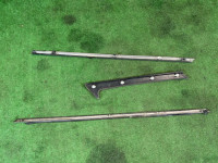 คิ้วกระจกข้างซ้าย SUBARU LEGACY OEM 91012AC010 91011AC090 91011AC110 BG5 1998 Silver 406