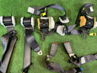 Seat belts SUBARU LANCASTER OEM 64620AE040OB 64620AE050OB 64660AE000ML 64660AE010ML 64680AE120ML BH9 2001 White 07C