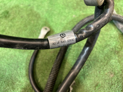 Battery cables MERCEDES-BENZ C-CLASS OEM A2035400330 S203/ W2 2006 M271 AT