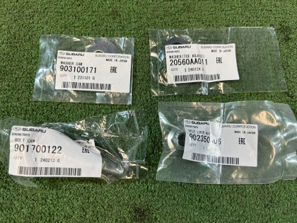 น็อตปรับศูนย์ล้อหลัง Оригинал япония! SUBARU LANCASTER OEM 901700122 902350006 903100171 20560AA011 BH9 2001 EJ254 AT