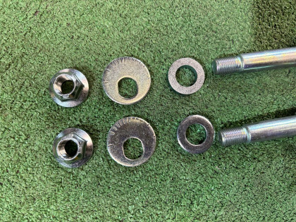 น็อตปรับศูนย์ล้อหลัง Оригинал япония! SUBARU LANCASTER OEM 901700122 902350006 903100171 20560AA011 BH9 2001 EJ254 AT
