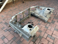 Radiator core support лонжероны цвет 51Е SUBARU LEGACY OEM 53060AE001 53020AE081 53020AE091 53040AE000 53060AE051 BH5 2000