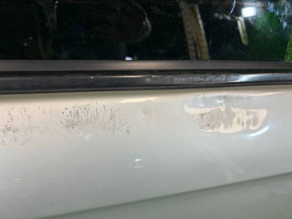 Дверь задняя правая Мятая SUBARU LEGACY OEM 60400AE400 BH9 2000 SILVER 792