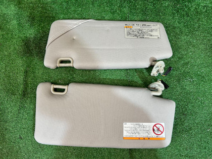 Sun visors SUBARU OUTBACK OEM 92011AG120OR 92011AG110OR BPE 2004 GOLD 39J