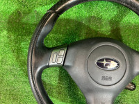 ステアリングホイール momo мультируль SUBARU OUTBACK OEM 34311AG160JC 34311AG041JC BPE 2004 GOLD 39J