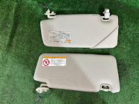 Sun visors SUBARU LEGACY OEM 92011AG120OR 92011AG110OR BP5 2007 WHITE 37J