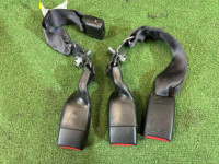 Hebillas de los cinturones traseros SUBARU OUTBACK OEM 64682AG240JC 64680AG130JC BP9 2007 GREEN
