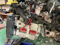 エンジン 1-я модель. SUBARU LANCASTER OEM 10100BD030 BH9 2000 EJ254 AT