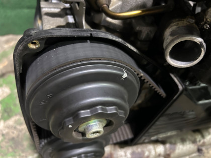 エンジン 1-я модель. SUBARU LEGACY OEM 10100BE970 BE5 2000 EJ206 AT