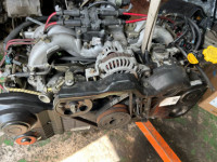Engine 1 модель EJ254DXAKE SUBARU LANCASTER OEM 10100BA530 BH9 1998 EJ254 AT