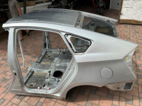 ชิ้นส่วนตัวถังท้ายรถ задняя часть кузова цвет 1F7 TOYOTA PRIUS OEM 61601-47090 61602-47091 ZVW30 2012 SILVER 1F7